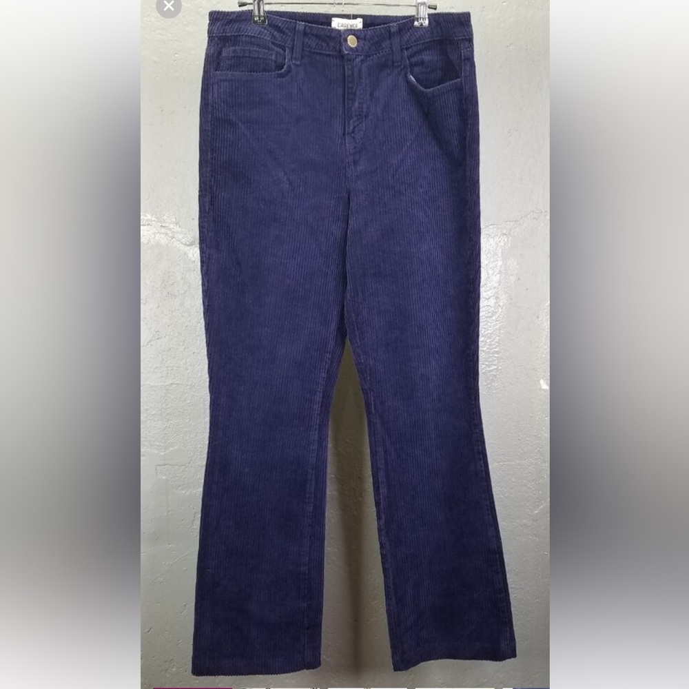 L'Agence Courduroy Pants Women ORIANA STARGAZER Indigo
